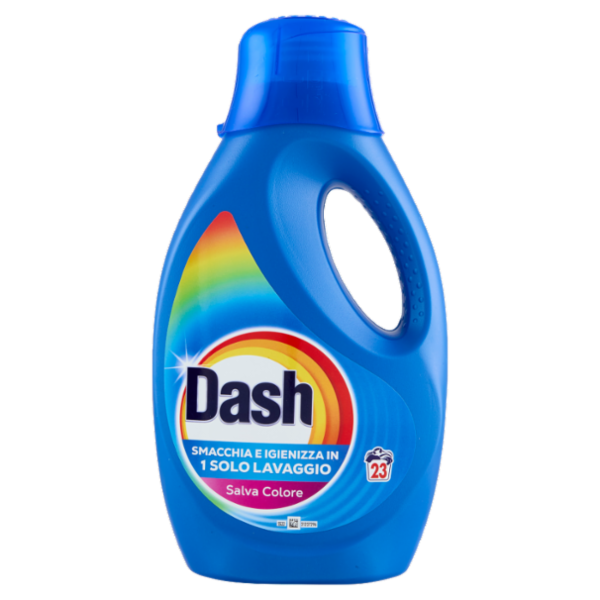 Dash Detersivo Liquido Lavatrice, Salva Colore, 23 Lavaggi 1035 ml