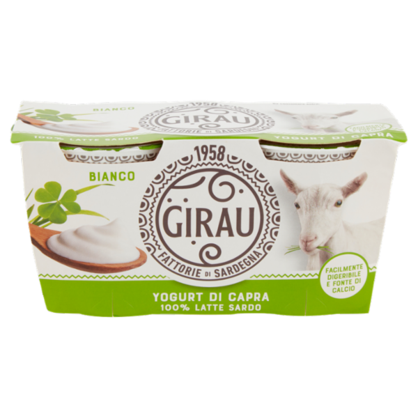 Girau Yogurt di Capra Bianco 2 x 125 g