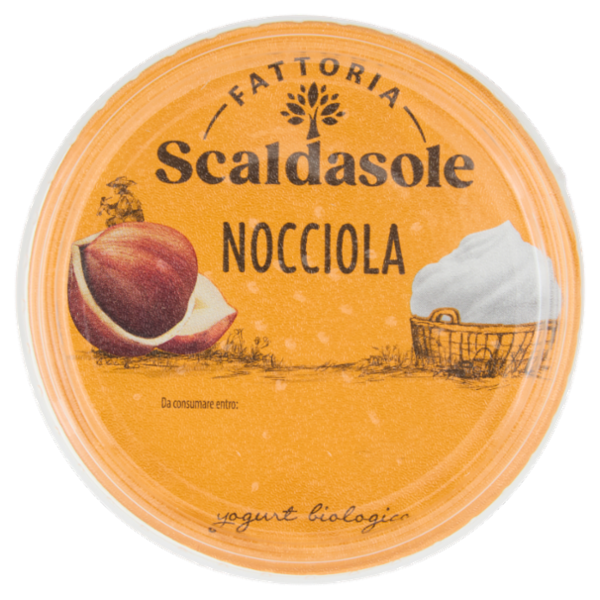 Fattoria Scaldasole Nocciola yogurt biologico 250 g