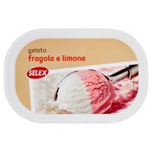 Selex Gelato Fragola e Limone 500 g