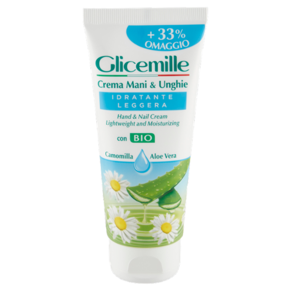 Glicemille Crema Mani & Unghie Idratante Leggera 100 mL