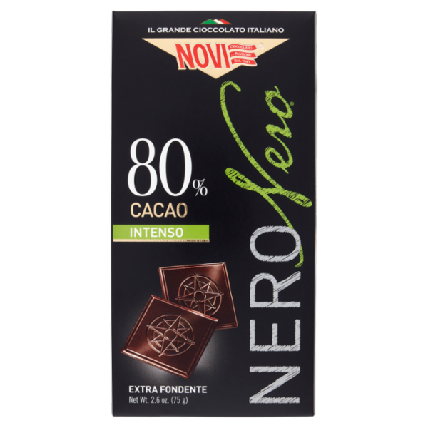 Novi NeroNero 80% Cacao Intenso Extra Fondente 75 g
