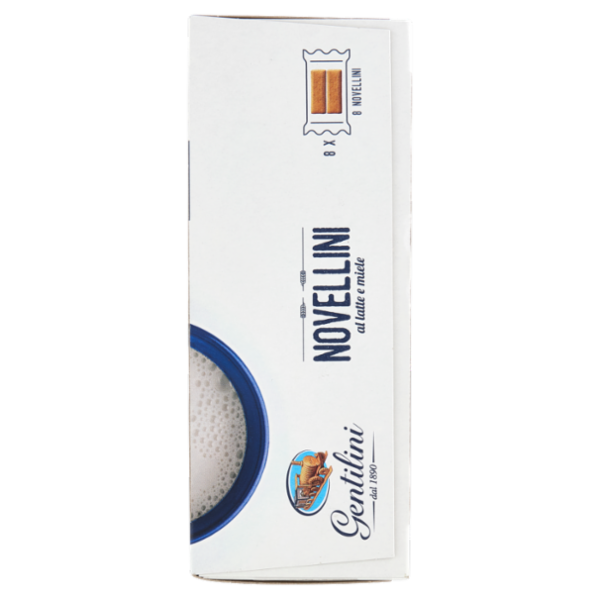 Gentilini Novellini al latte e miele 8 x 60 g