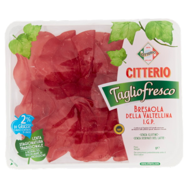 Citterio Tagliofresco Bresaola della Valtellina I.G.P. 100 g