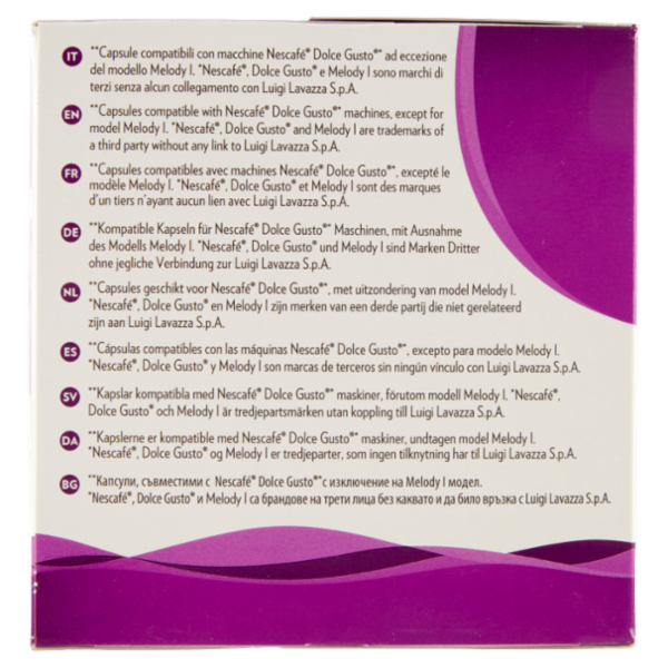 Lavazza Espresso Intenso Compatibile** con Macchine Nescafé Dolce Gusto* 16 x 8 g