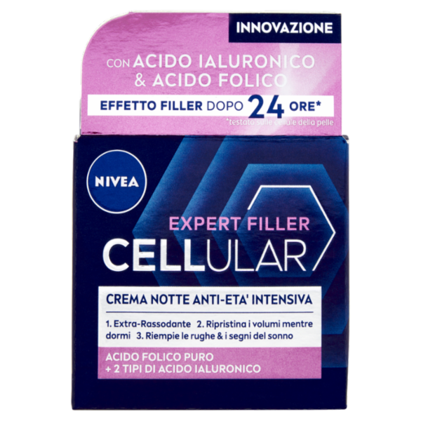 Nivea Cellular Expert Filler Crema Notte Anti-Età Intensiva 50 ml