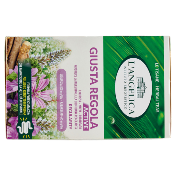 L'Angelica Le Tisane Giusta Regola Active 18 Filtri 36.0 g