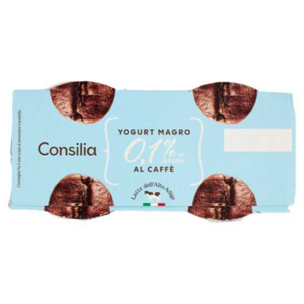 Consilia Yogurt Magro 0,1% Caffè 2x125 g
