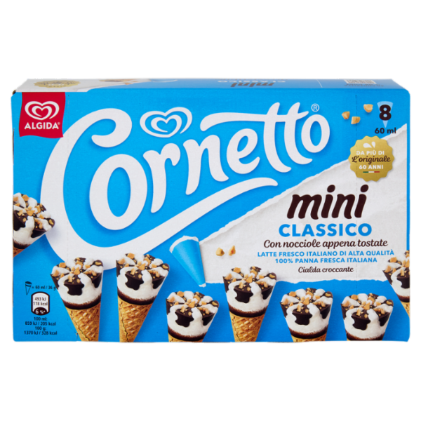 Cornetto mini Classico 8 x 36 g