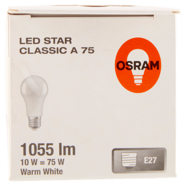 Osram Led Star Classic A 75 Warm White 10 W E27
