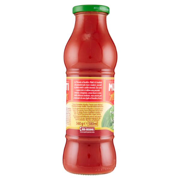 Mutti Passata Mutti di pomodoro al basilico 560 g