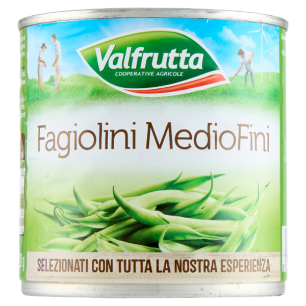 Valfrutta Fagiolini Medio Fini 400 g