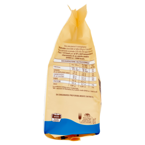 Mulino Bianco Mini Fette con Cioccolato al latte 110g