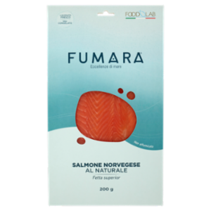 Fumara Salmone Norvegese Al Naturale Fetta Superior 200 g