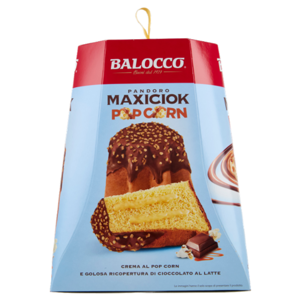 Balocco Pandoro Maxiciok Pop Corn 800 g