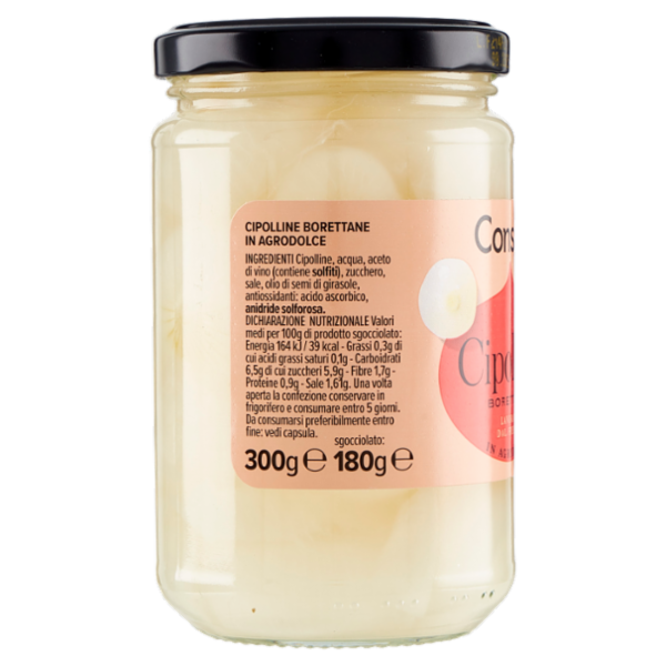 Consilia Cipolline Borettane in Agrodolce 300 g
