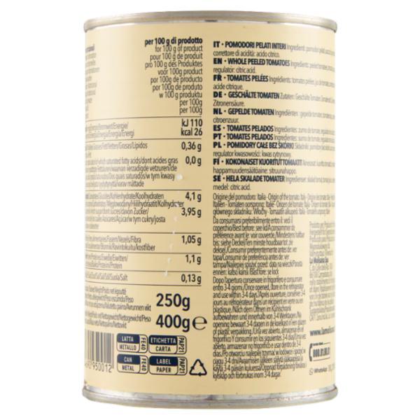 La Molisana Pelati 400g