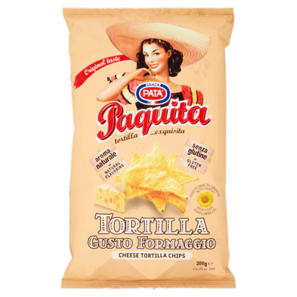Pata Paquìta Tortilla Gusto Formaggio 200 g