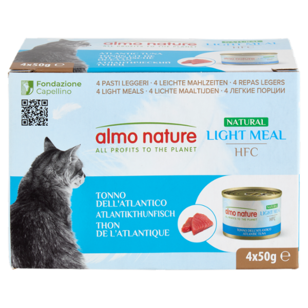 almo nature Natural Light Meal HFC Tonno dell'Atlantico 4 x 50 g