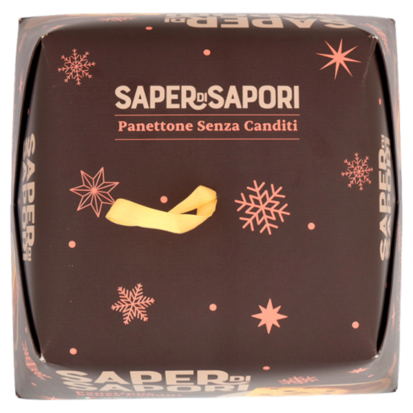 Selex Saper di Sapori Panettone Senza Canditi 1 kg