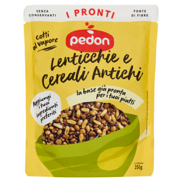 pedon I Pronti Lenticchie e Cereali Antichi 250 g