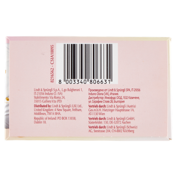 Lindt choco wafer astuccio cioccolato fondente 130 g