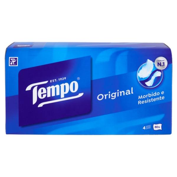 Tempo Original Fazzoletti 4 veli 80 pz