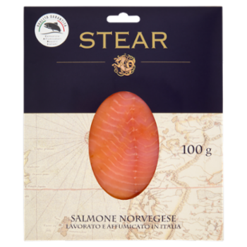 Stear Salmone Norvegese Affumicato 0,100 Kg