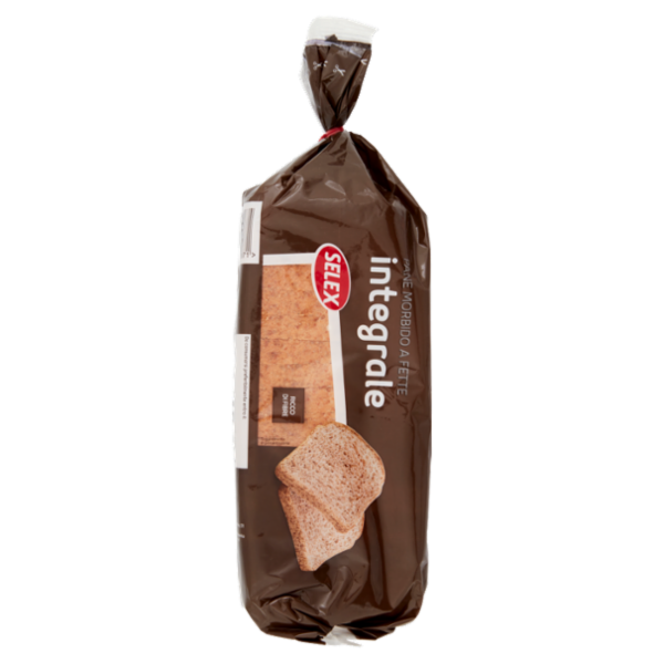 Selex Pane Morbido Integrale a Fette 400 g