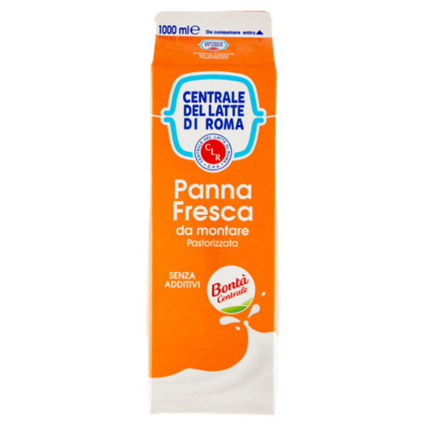 Centrale del Latte di Roma Panna Fresca da montare Pastorizzata 1000 ml