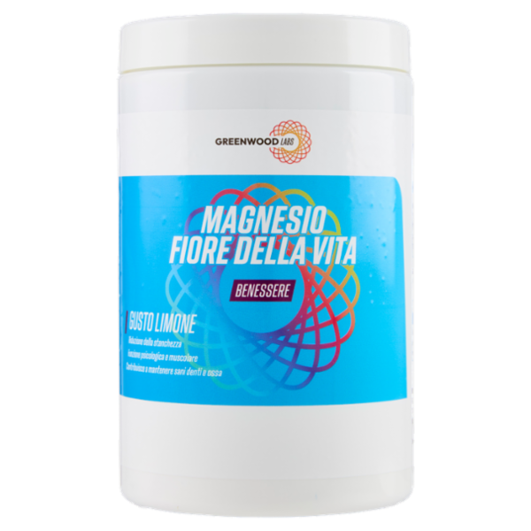 Greenwood Labs Magnesio Fiore della Vita Benessere 150 g