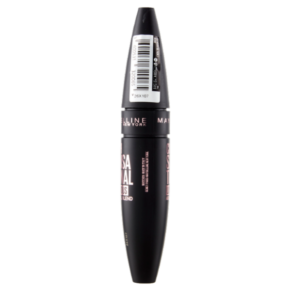 Maybelline New York Mascara Ciglia Sensazionali, Effetto Ventaglio sulle Ciglia, Luscious, 9.5 ml