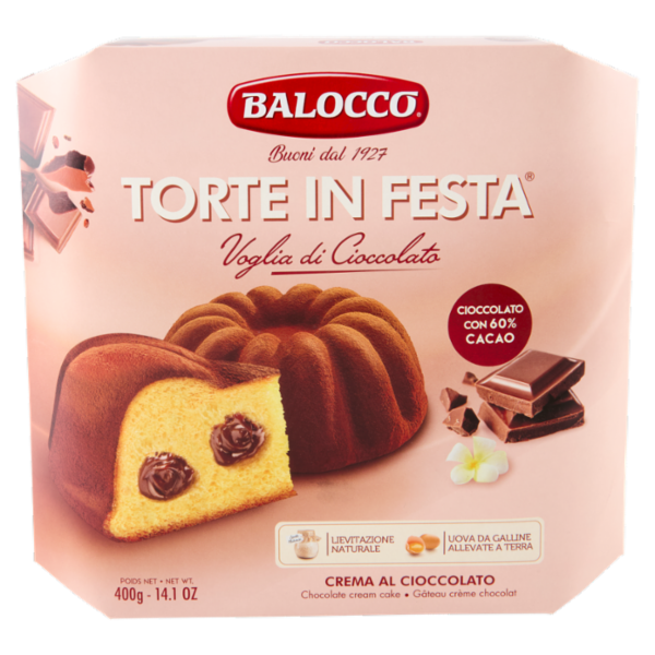 Balocco Torte in Festa Voglia di Cioccolato 400 g