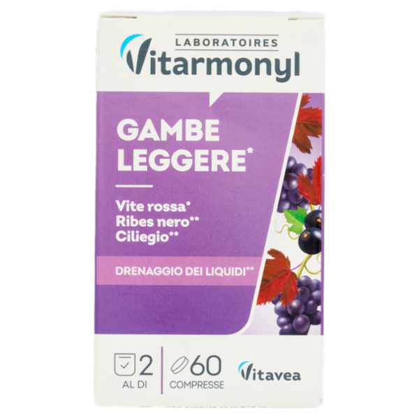 Laboratoires Vitarmonyl Gambe Leggere* 60 Compresse 39 g
