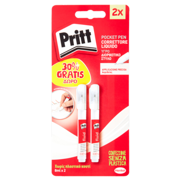 PRITT correttore Pocket Pen 2 x 8 ml