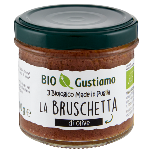 Bio Gustiamo la Bruschetta di olive 100 g