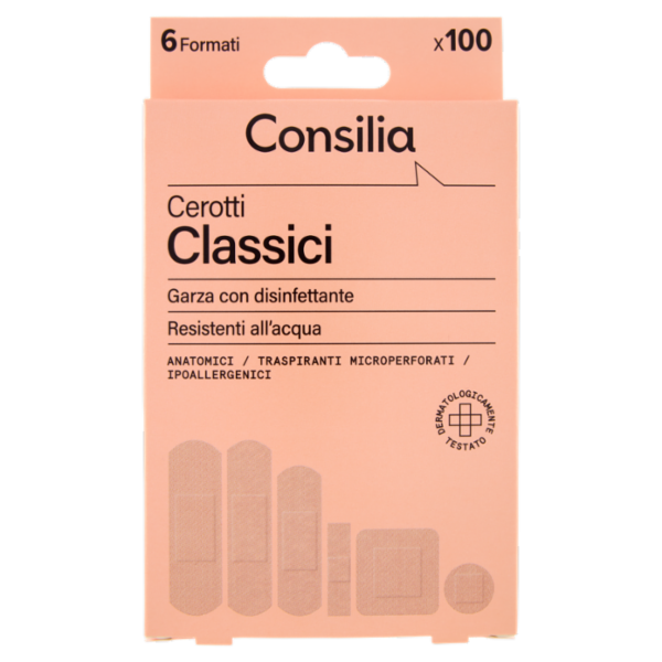 Consilia Cerotti Classici 6 Formati 100 pezzi