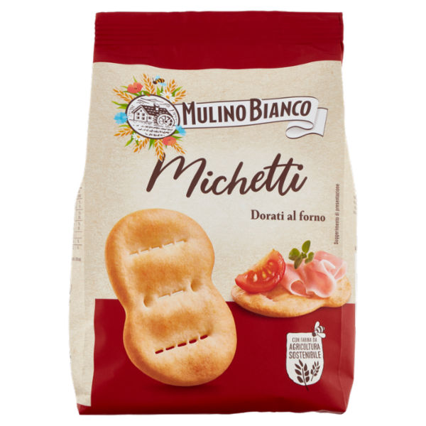 Mulino Bianco Michetti Pani Croccanti con Farina Sostenibile 295g