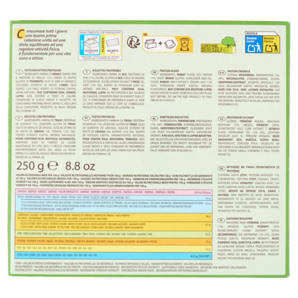 GrissinBon leFrescheBiscottate Proteiche 250 g