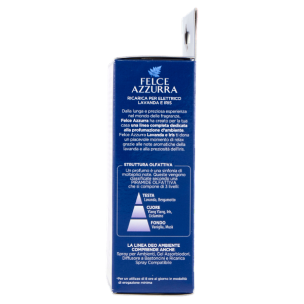 Felce Azzurra Lavanda e Iris Ricarica per Elettrico 20 ml