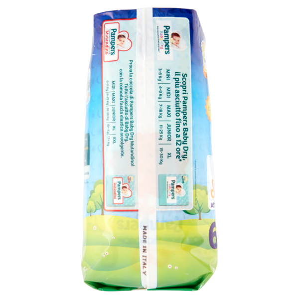 Pampers Sole e Luna 6 XL 26 + 4 pz