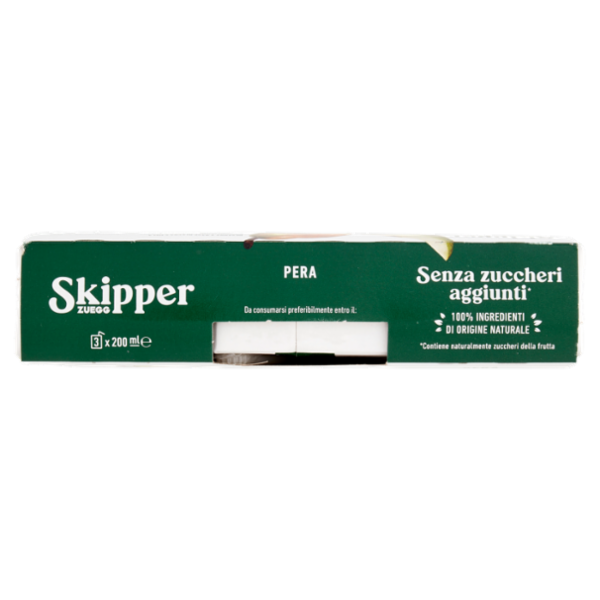 Zuegg Skipper Pera Senza zuccheri aggiunti* 3 x 200 ml