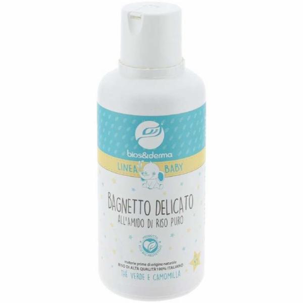 Bios&Derma Linea Baby Bagnetto Delicato allamido di Riso Puro 500 ml