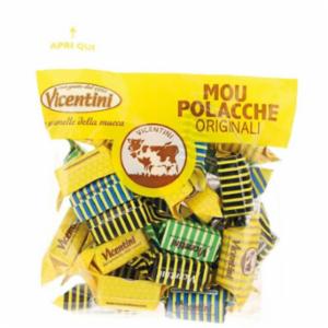 Vicentini Mou Polacca Busta Caramella Assortita 375g