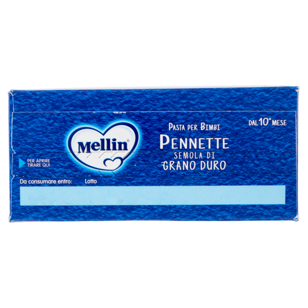 Mellin Pasta per Bimbi Pennette Semola di Grano Duro 280 g