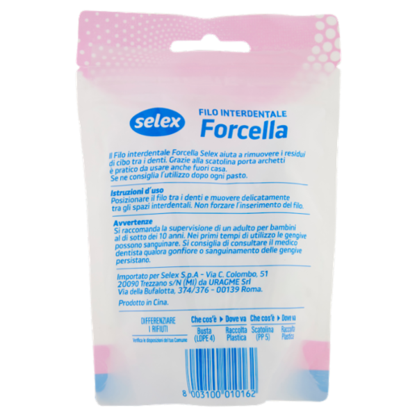 Selex Filo Interdentale Forcella 30 pezzi