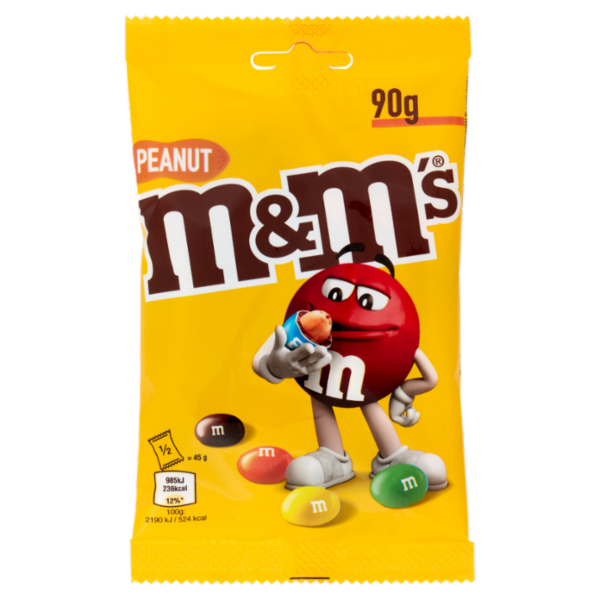 M&M's Peanut Confetti al Cioccolato con Arachidi 90 g