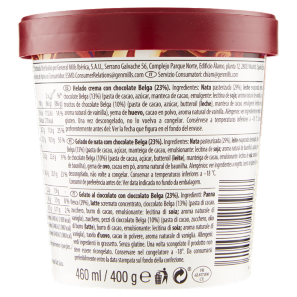 Häagen-Dazs Belgian Chocolate 400 g