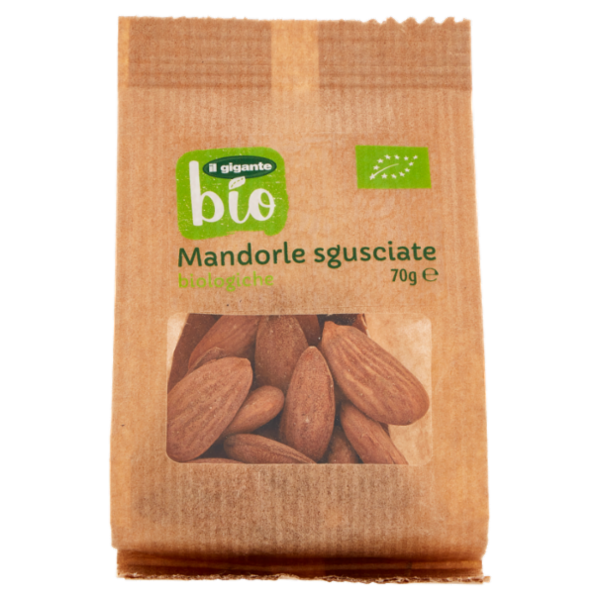 IL GIGANTE bio Mandorle sgusciate biologiche 70 g