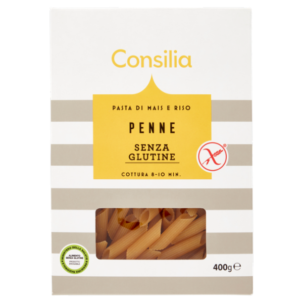 Consilia Pasta di Mais e Riso Penne Senza Glutine 400 g
